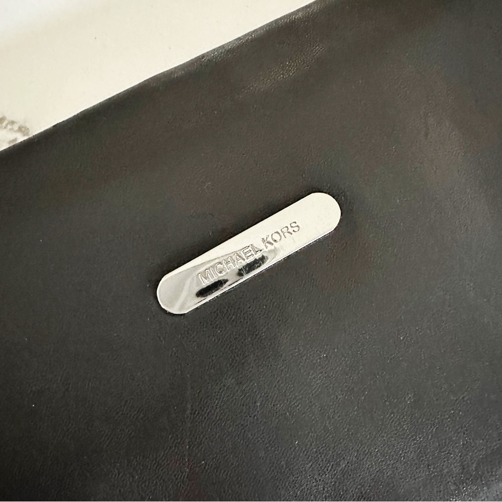 Michael Kors ID Chain Leather Clutch - Picture 6 of 12